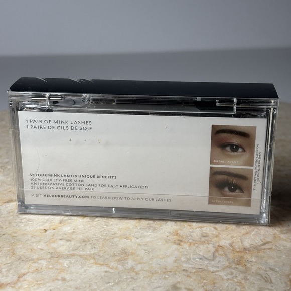 Velour Vegan Mink Luxe Lashes in Run The World NEW In A Box - Picture 4 of 4